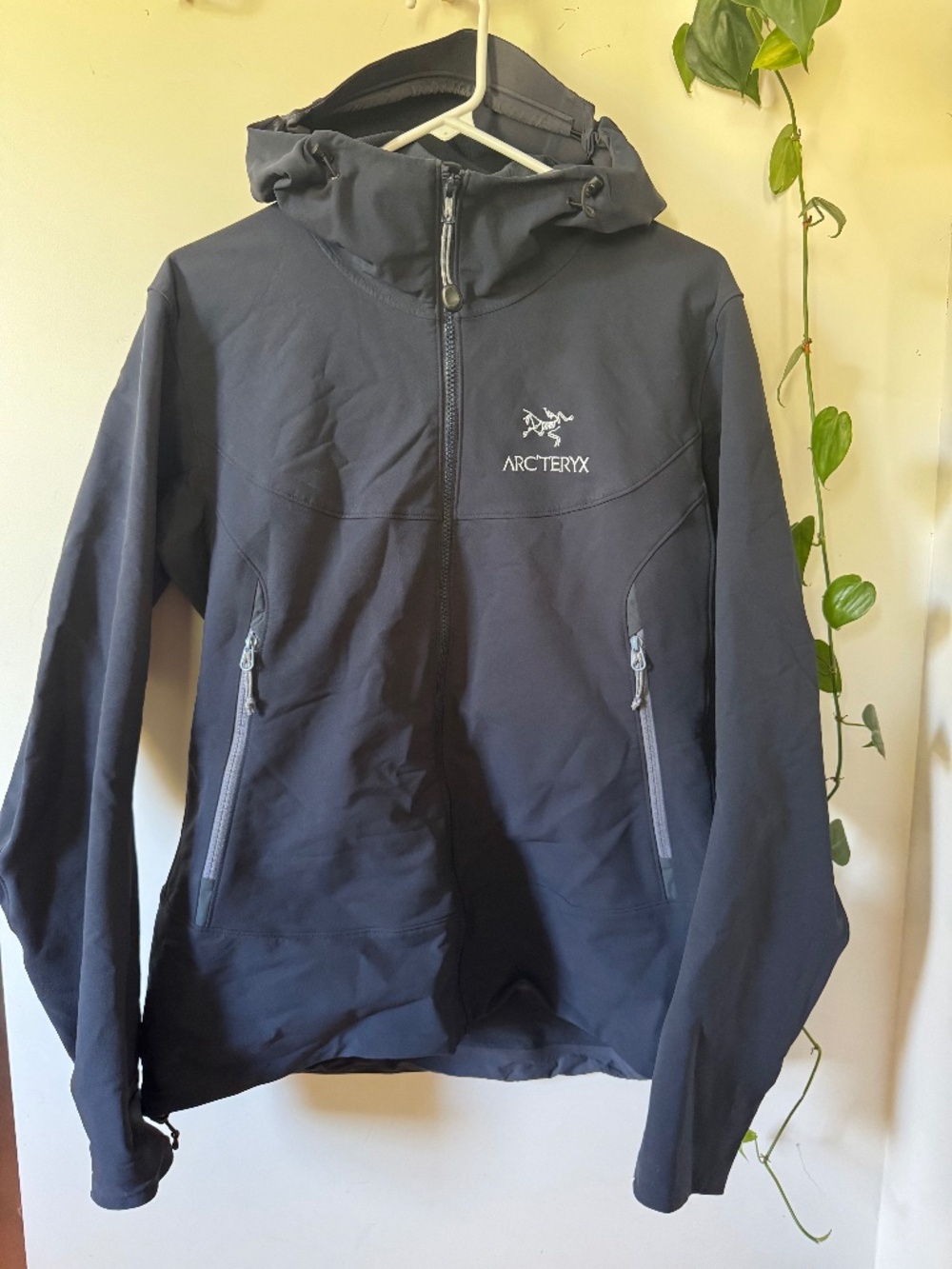 Navy Softshell Rain Jacket